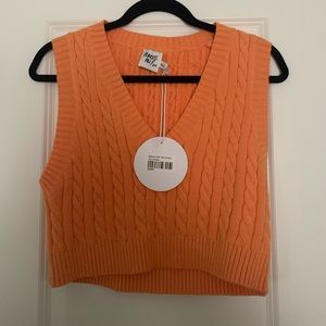 Princess polly cropped sweater vest